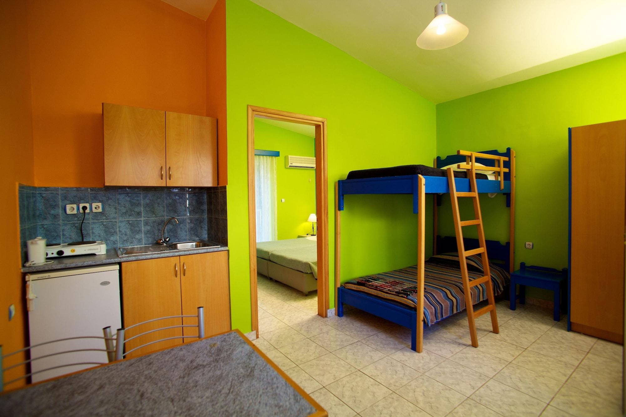 Aspro Spiti Hotel Apartments Тигаки Экстерьер фото